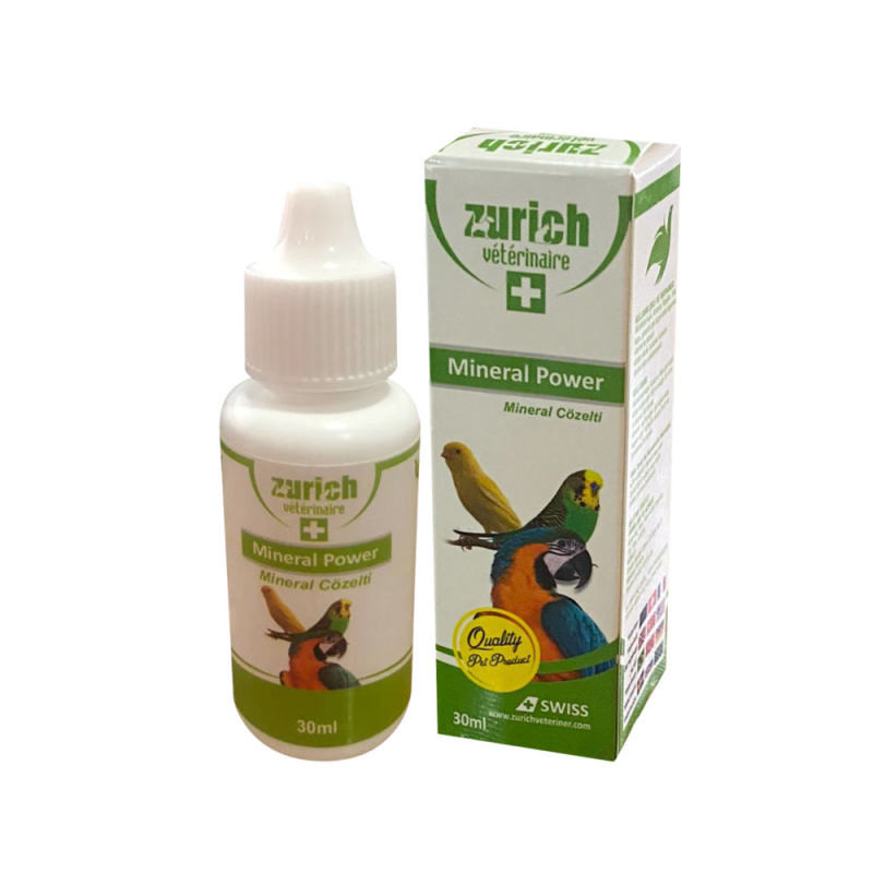 قطره مینرال پرنده زوریخ مدل KICHIPET وزن 30 گرم