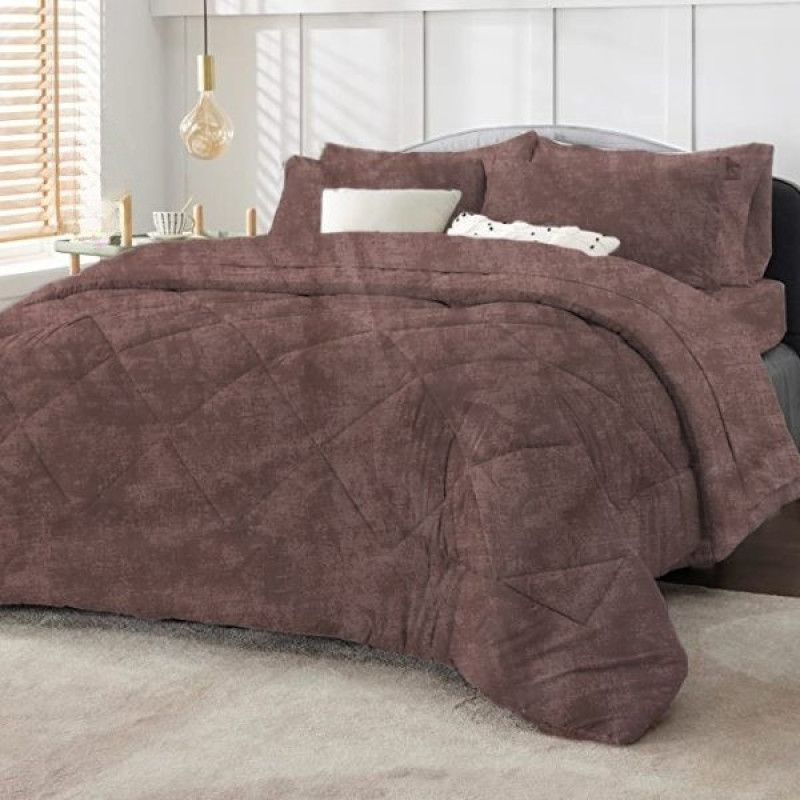 لحاف چیداری مدل پتینه دو نفره سایز 240x220 سانتی متر
