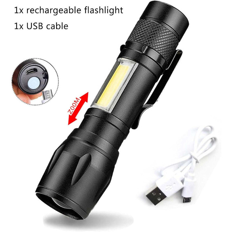 چراغ قوه دستی مدل mini کد 2150 با نور مهتابی