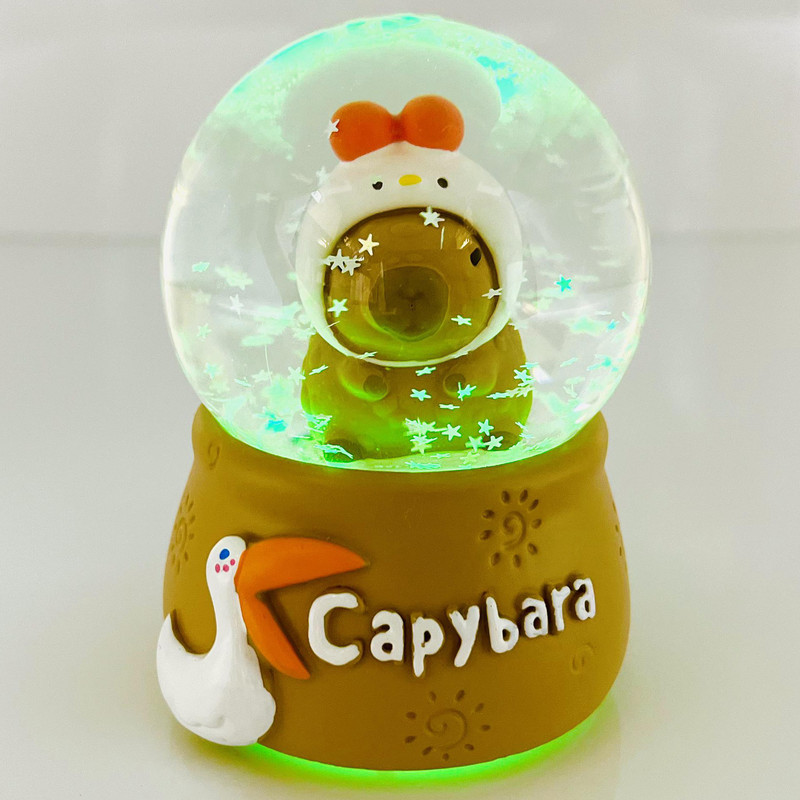 گوی چراغ‌دار مدل مینی Capybara طرح کوالا جوجه عاشق کد B1623.15