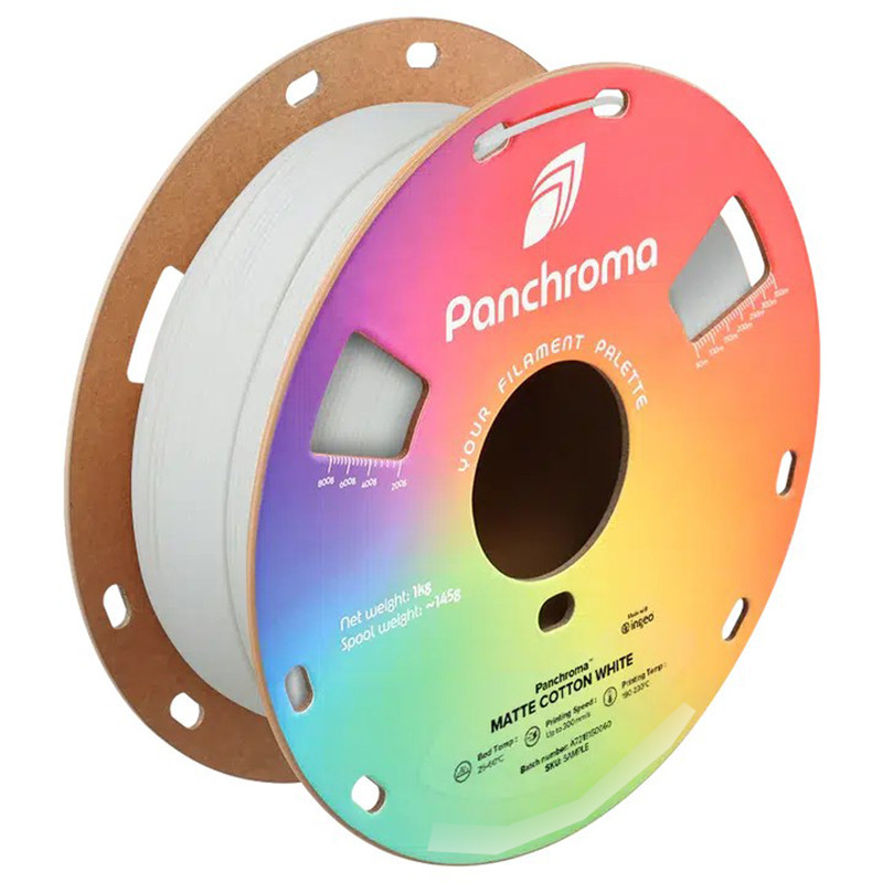 فیلامنت پرینتر سه بعدی پولی میکر مدل Panchroma Matte PLA قطر 1.75میلی‌متر وزن یک کیلوگرم