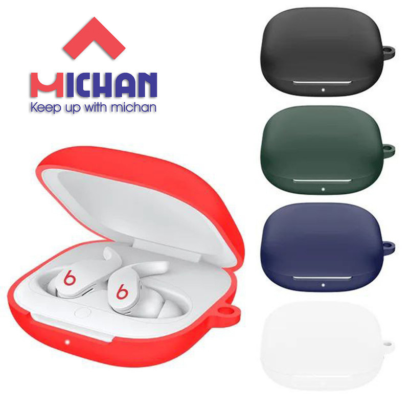 کاور میچان مدل silicone مناسب برای کیس هدفون بی سیم بیتس Fit Pro