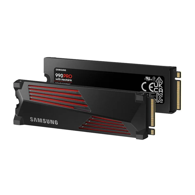 اس اس دی اینترنال PCIe Gen4 x4 سامسونگ مدل 990PRO with Heatsink ظرفیت 2 ترابایت