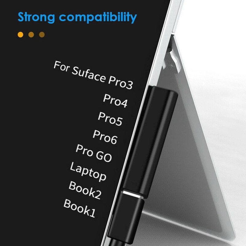 مبدل سوکت شارژ سورفیس مدل TYPE-C To Surface 45W