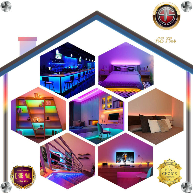 ریسه ال ای دی مدل As plus RGB44 key طول 5 متر