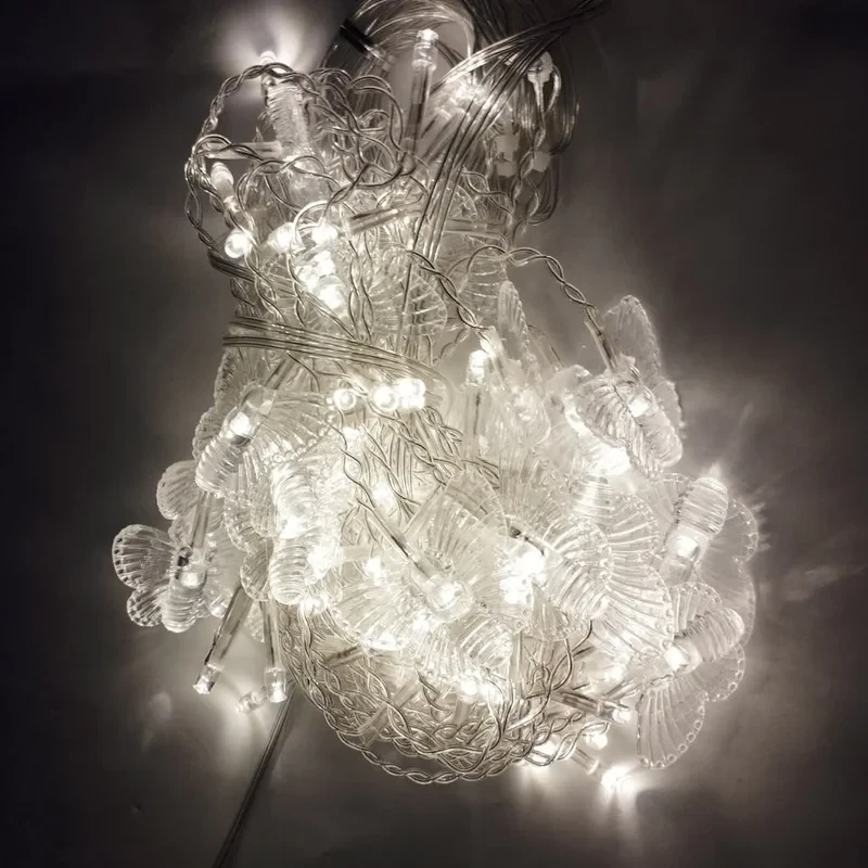 ریسه LED مدل ستاره خوشه ای طول 2.5 متر