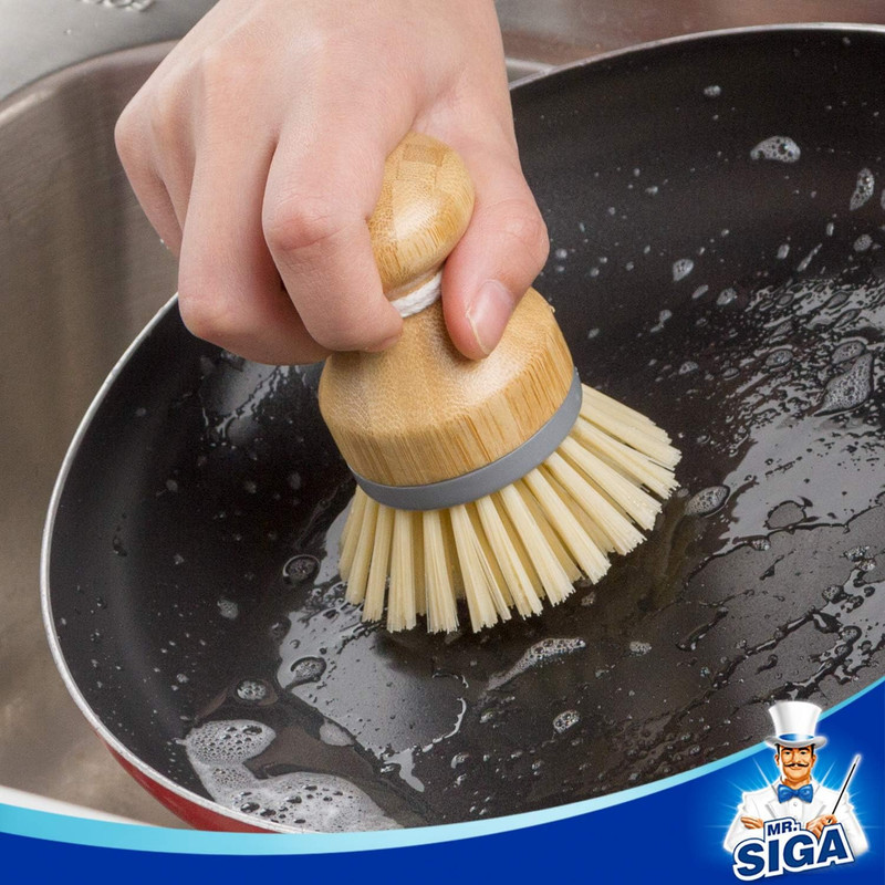 فرچه شستشوی بامبو دبلیو اس مدل مشتی