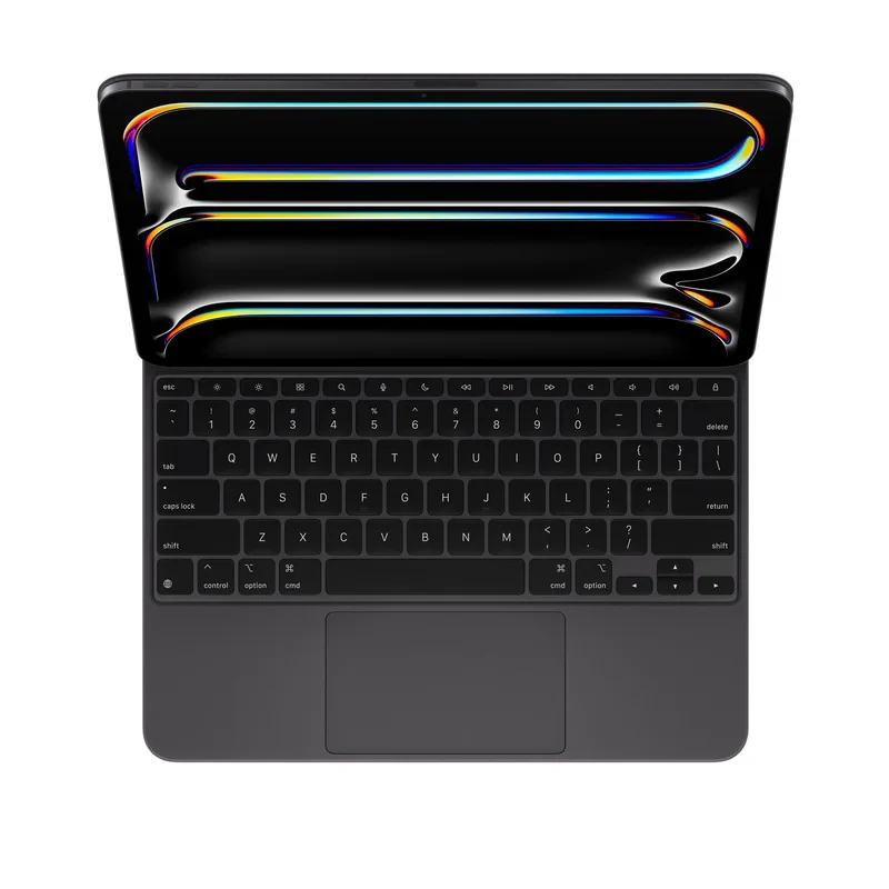کیبورد تبلت اپل مدل Magic مناسب برای iPad Pro نسل M4 سایز 13 اینچی