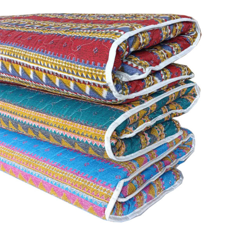 تشک مهمان اِسپی توره مدل گبه سنتی دو نفره سایز 90x190 سانتی متر
