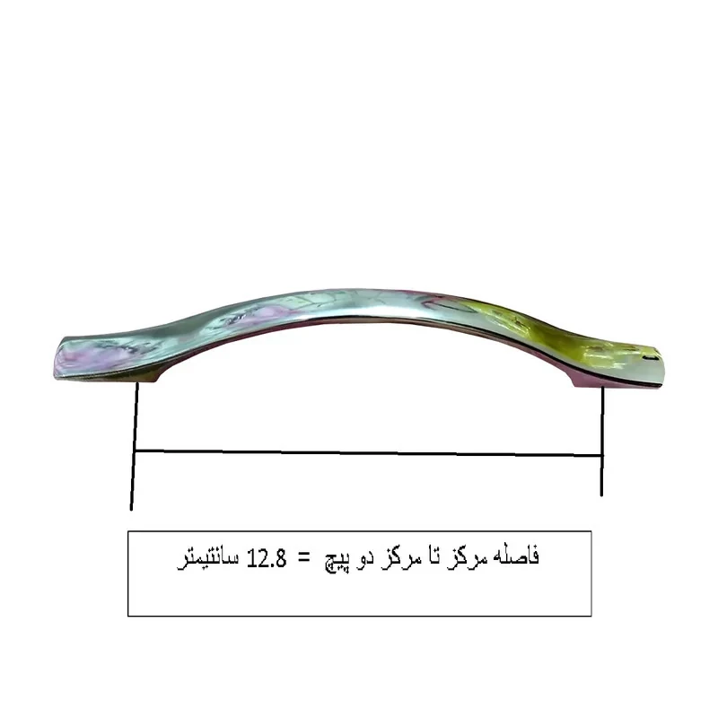 دستگیره کابینت و کمد مدل SD128 بسته 10 عددی