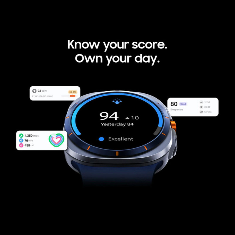 ساعت هوشمند 47 میلی‌متری سامسونگ مدل Galaxy Watch Ultra 2025 با بند مارین