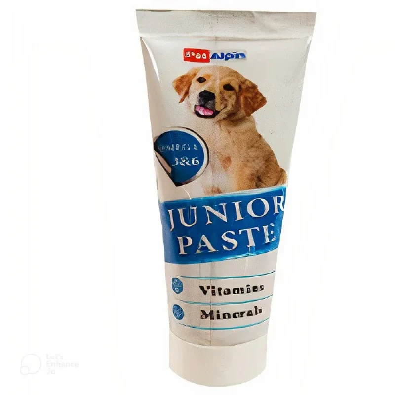 خمیر مولتی ویتامین سگ پت آلپین مدل JUNIOR PASTE وزن 100 گرم