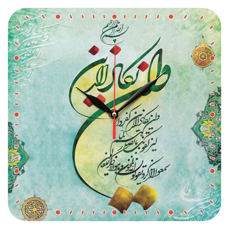 ساعت دیواری طرح و ان یکاد مدل 1040