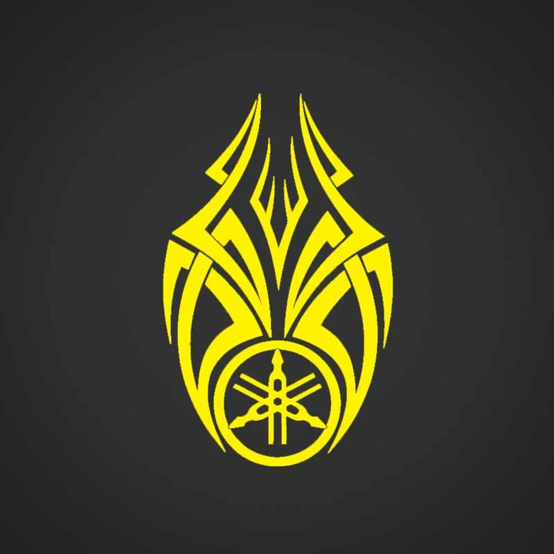 برچسب باک موتور سیکلت لندمون کد SM002 Y