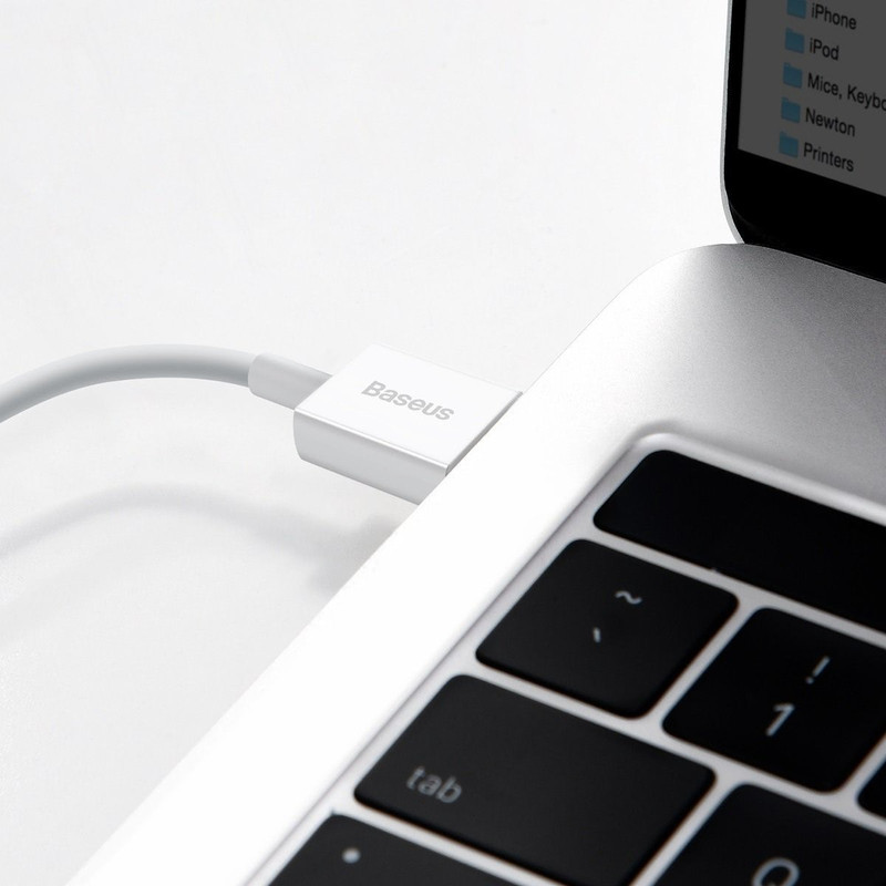 کابل تبدیل USB به لایتنینگ باسئوس مدل CALYS-A01 طول 1.5 متر