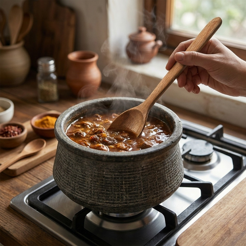 قاشق مدل چوبی نارینا s25
