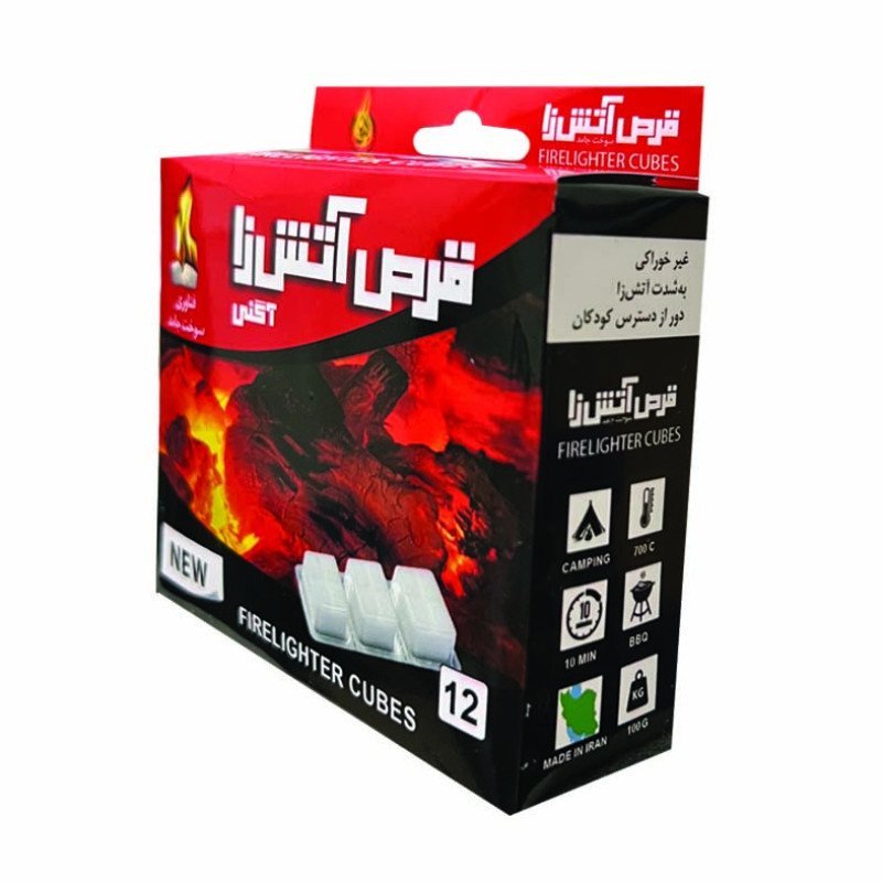 قرص آتش زا اگني  مدل نانوكامپوزيت بسته 12 عددی