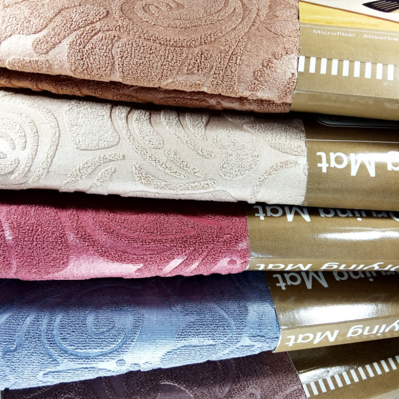 آبگیر کنار سینک طرح گل برجسته دورویه مدل Microfiber