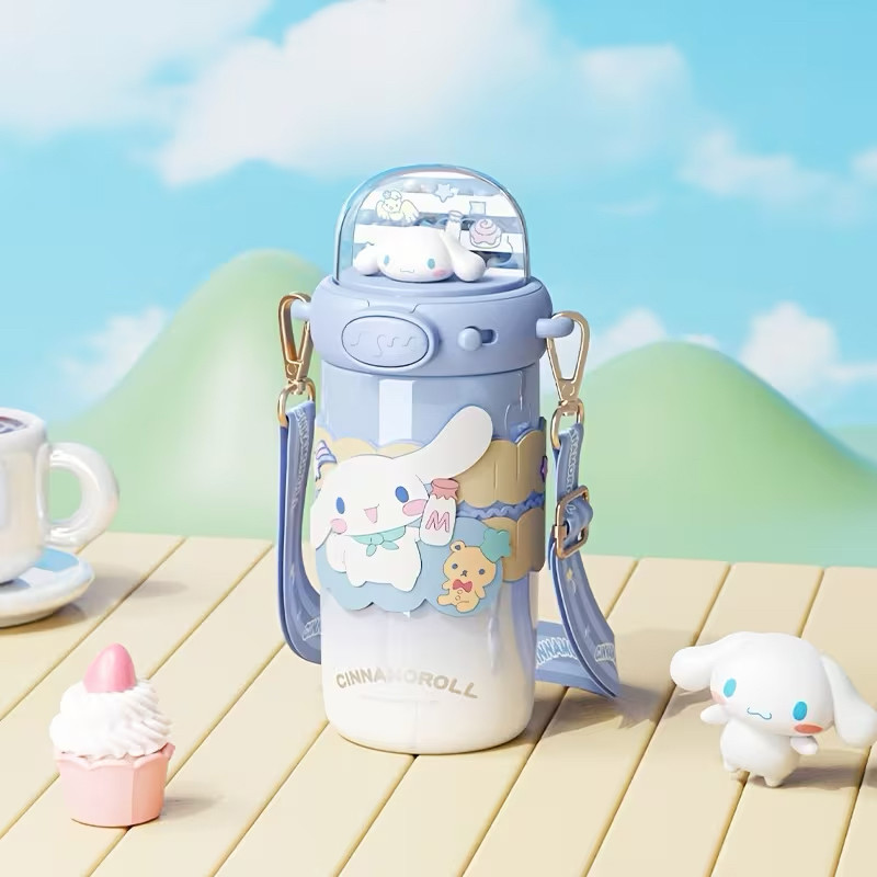 قمقمه کودک مدل CINNAMOROLL گنجایش 0.58 لیتر