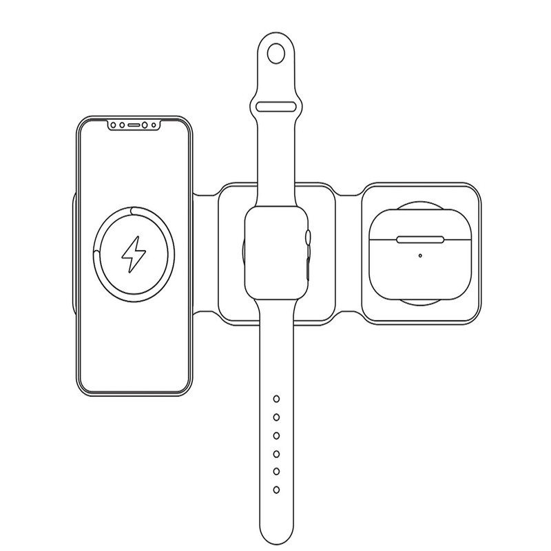 شارژر بی سیم  مدل magsafe magnetic
