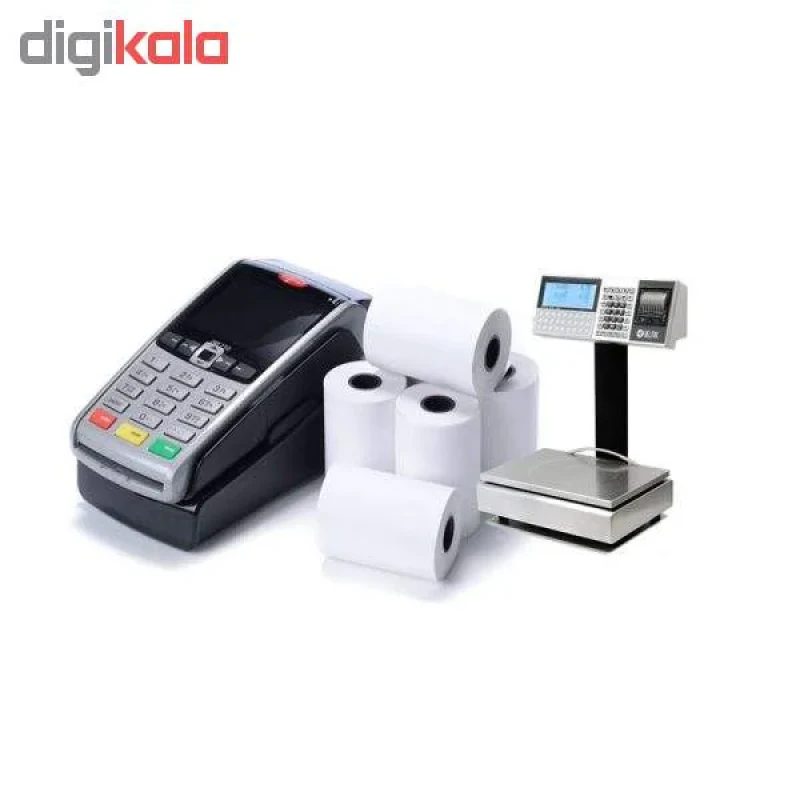 کاغذ پرنتر حرارتی مدل POS بسته 60 عددی