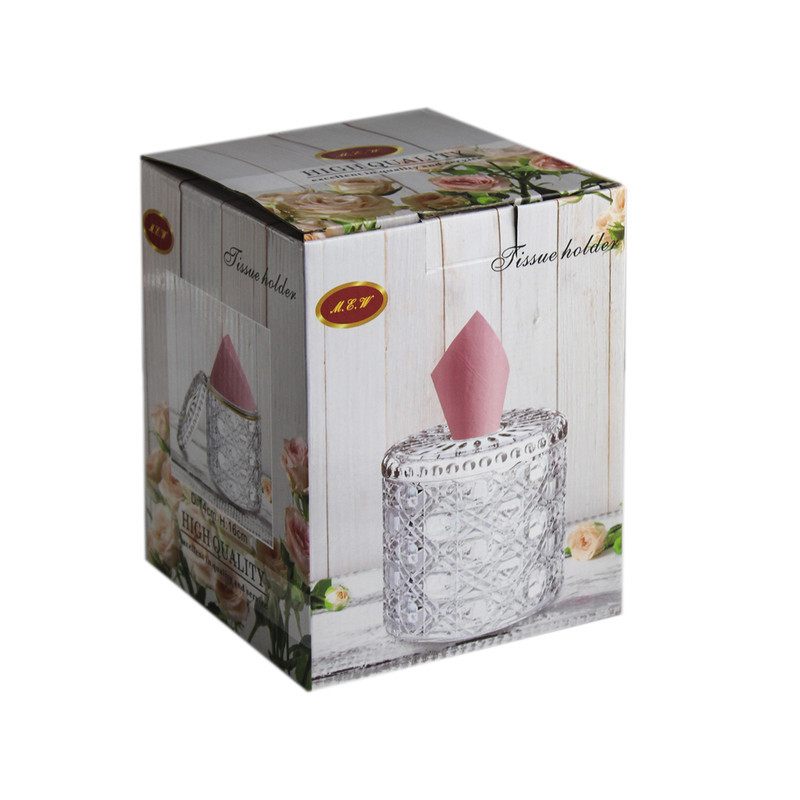 جای دستمال کاغذی ام جی دبلیو مدل کریستال خورشیدی کد 318