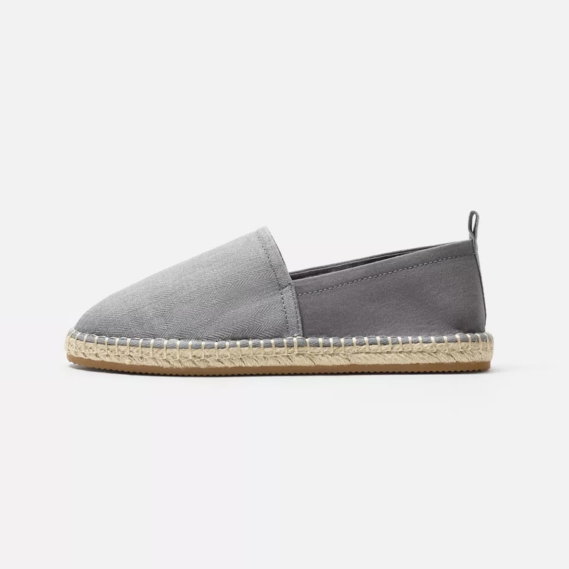 کفش کالج مردانه زارا مدل FABRIC ESPADRILLES 2025