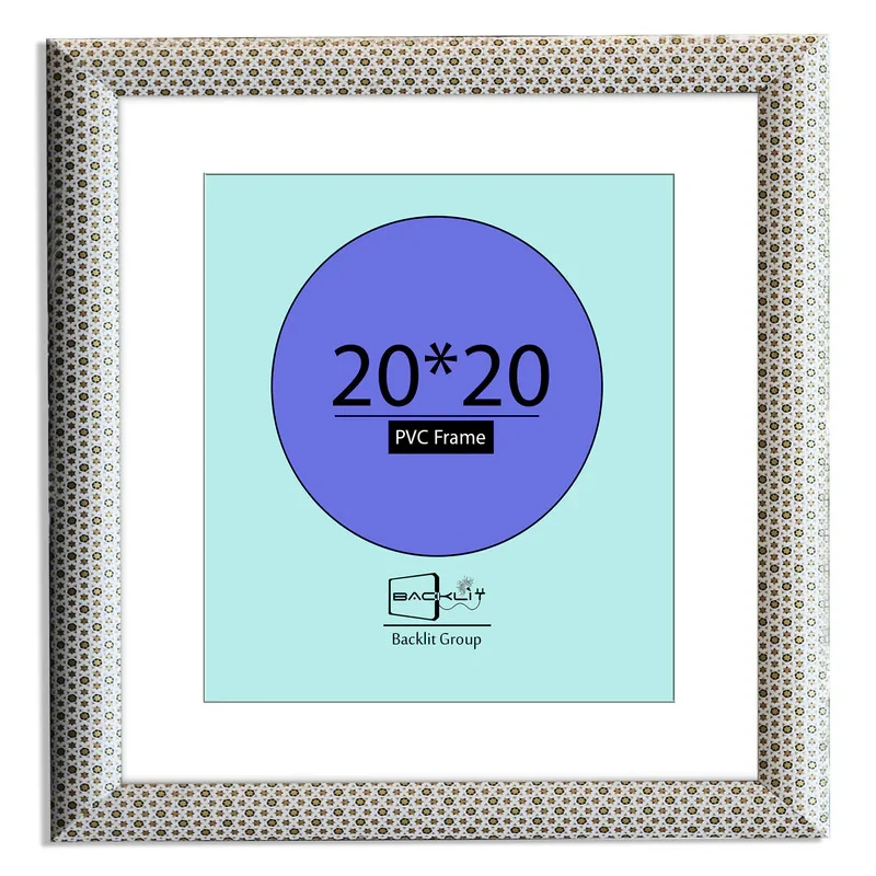 قاب عکس بکلیت مدل طرح خاتم مدل پاسپارتو W-20x20