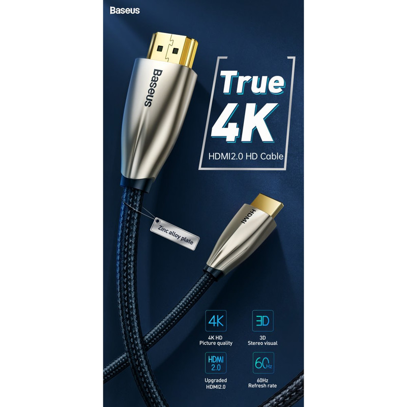 کابل HDMI باسئوس مدل CADSP-C01 طول 3 متر