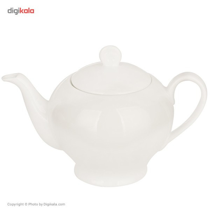 سرویس غذاخوری 102 پارچه چینی زرین ایران سری ایتالیا اف مدل White درجه یک