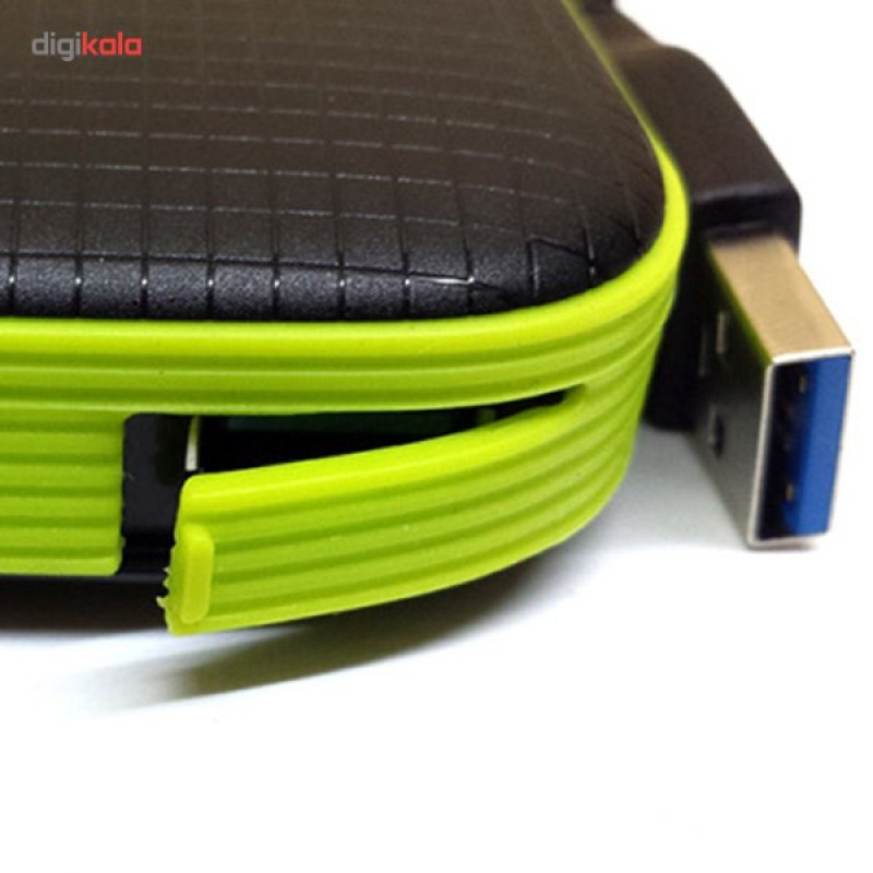 هارد اکسترنال سیلیکون پاور مدل Armor A60 ظرفیت یک ترابایت دارای رابط USB Type-A 3.2