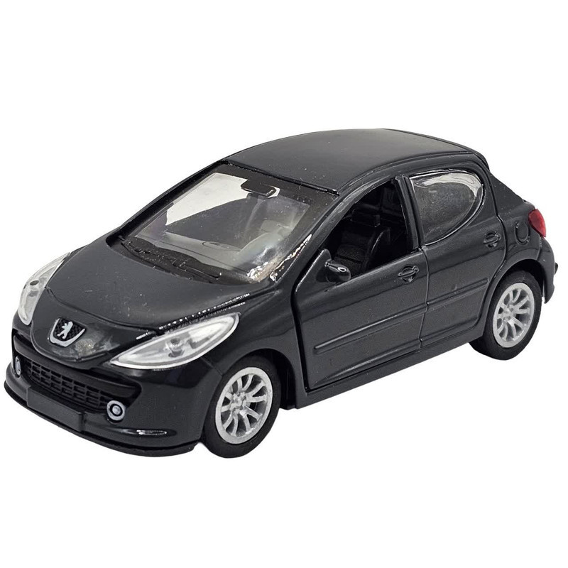 ماکت ماشین ناب سل مدل پژو 207 فلزی عقب کش  کد Peugeot 207 metal pull back naab006 scale 1:48