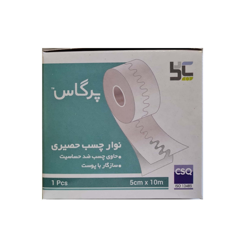 چسب پانسمان پرگاس آرمان سلامت مدل L05 مجموعه 5 عددی