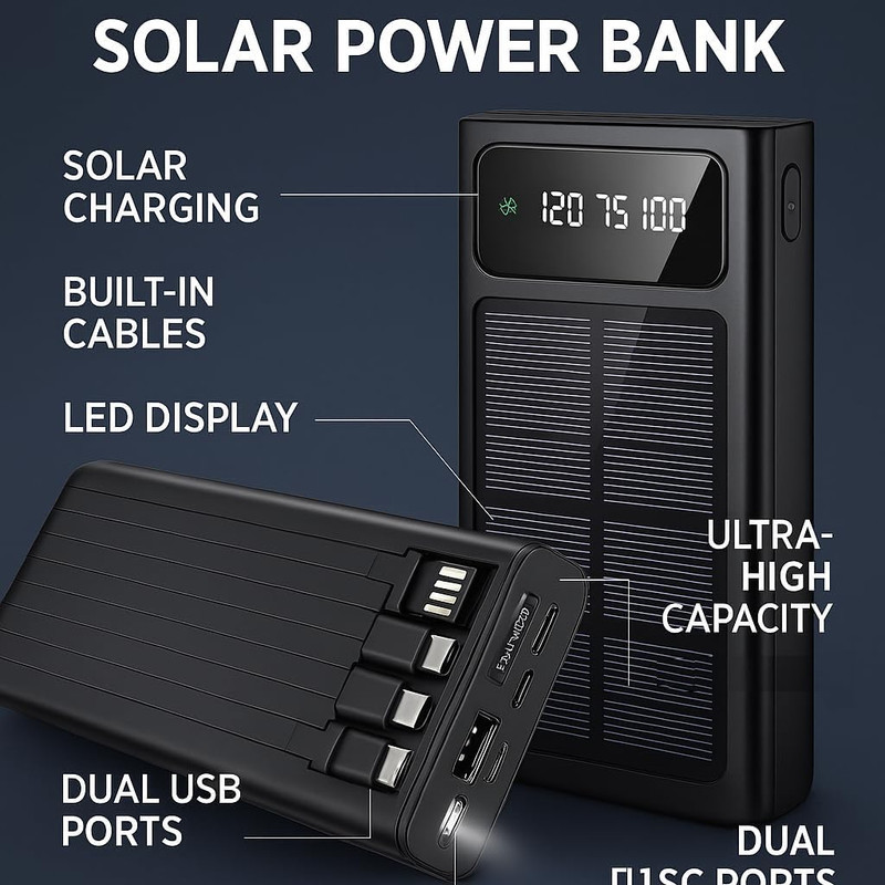 پاوربانک 22.5 وات مدل 4IN-11 ظرفیت 20000 میلی‌آمپرساعت