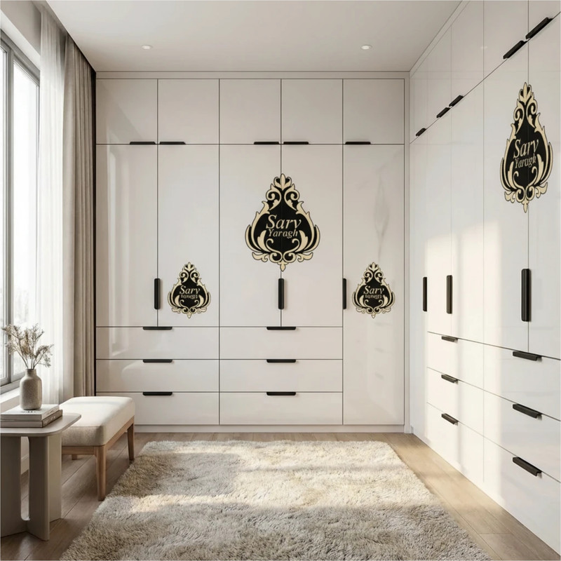 دستگیره کمد سرو مدل تاپ ساید 20 بسته دو عددی