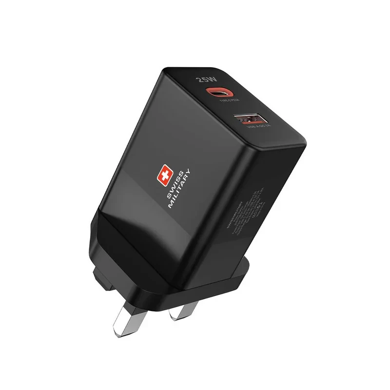 آداپتور شارژر 25 وات سوییس میلیتری مدل Power Station 25W