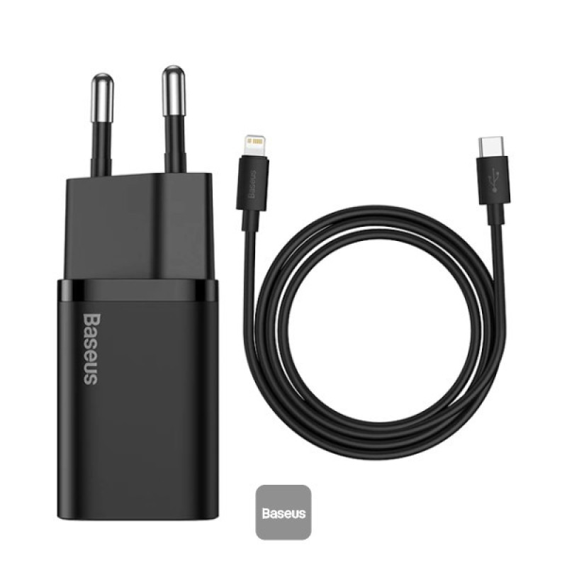 شارژر دیواری 20 وات بیسوس مدل CCGAN20E5-M