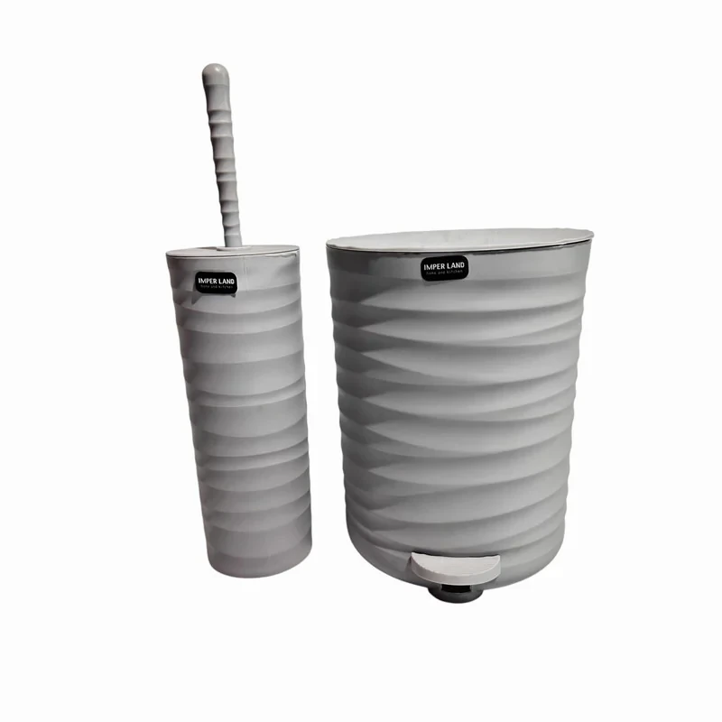ست سطل زباله و فرچه امپرلند کد DH626