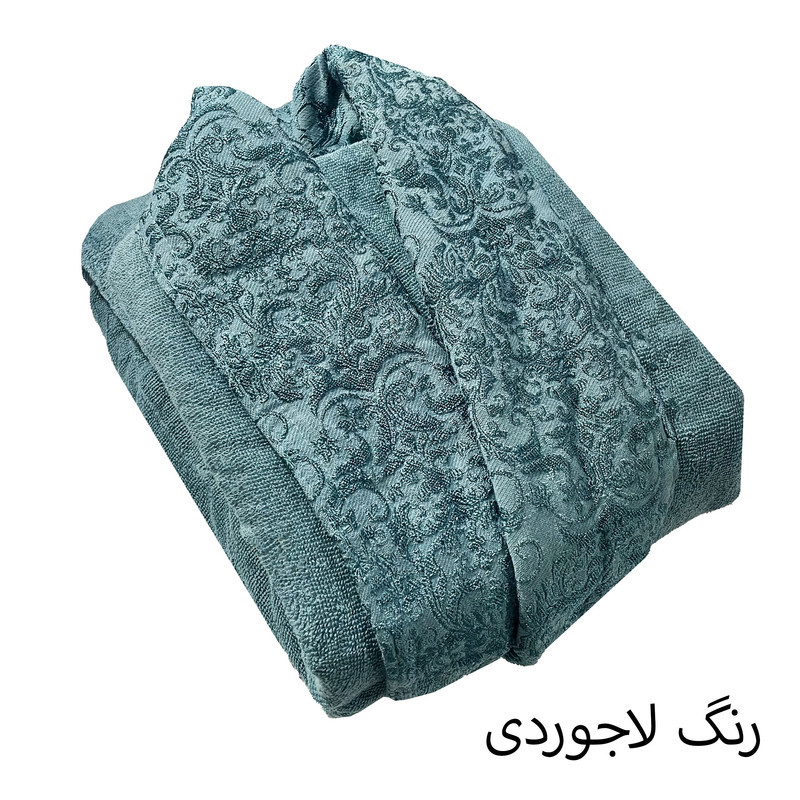 حوله پالتویی هنرمند مدل گیپور ابریشمی سایز ۱۳۵