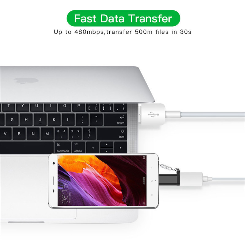 مبدل USB-C به MICROUSB کد CM1002 بسته دو عددی