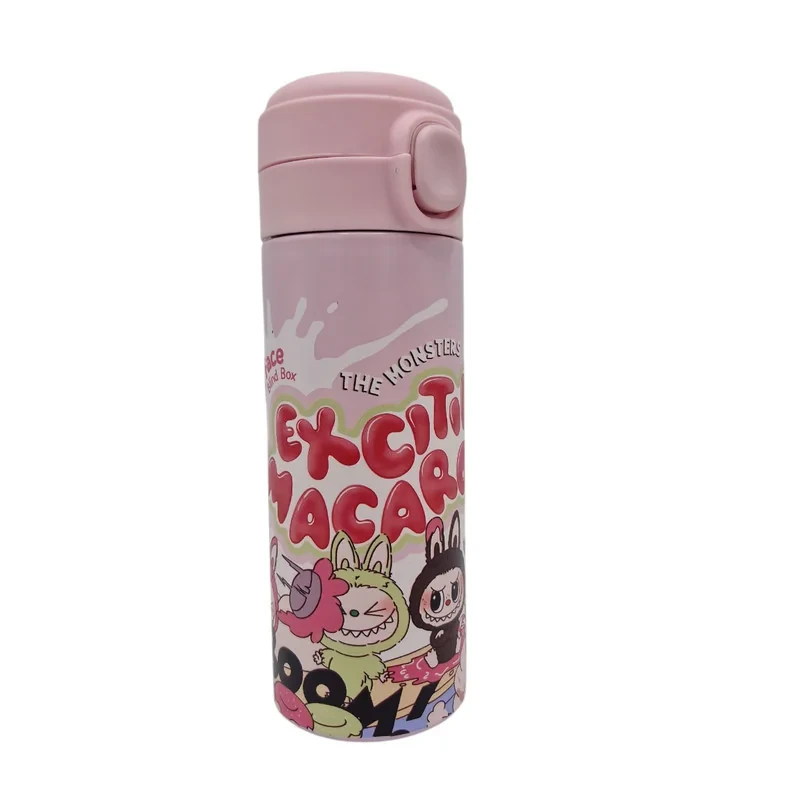 فلاسک کودک لبوبو مدل 12312 طرح فانتزی گنجایش ۰.۵ لیتر