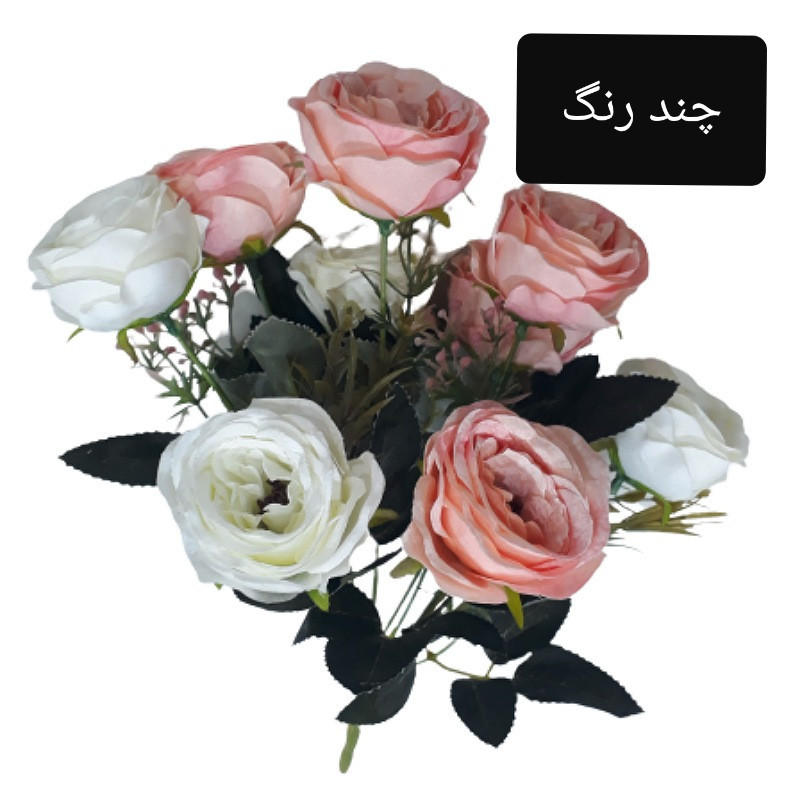 گل مصنوعی مدل پیونی کد PALIZ-10980