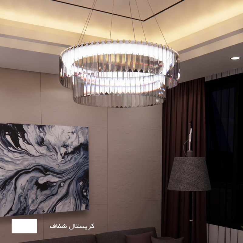 لوستر نورکیا مدل تک حلقه کاردی کد 1R-55K