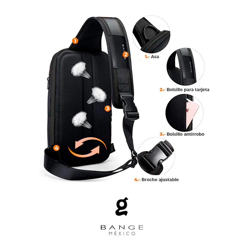 کیف کراس بادی مردانه  مدل BG-7566