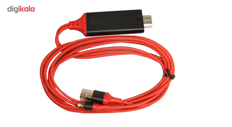 کابل تبدیل لایتنینگ به HDMI مخصوص تبلت و گوشی های اپل