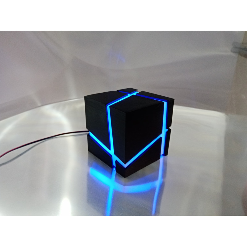 چراغ خواب مدل نئون کیوپ کد N2 RGB