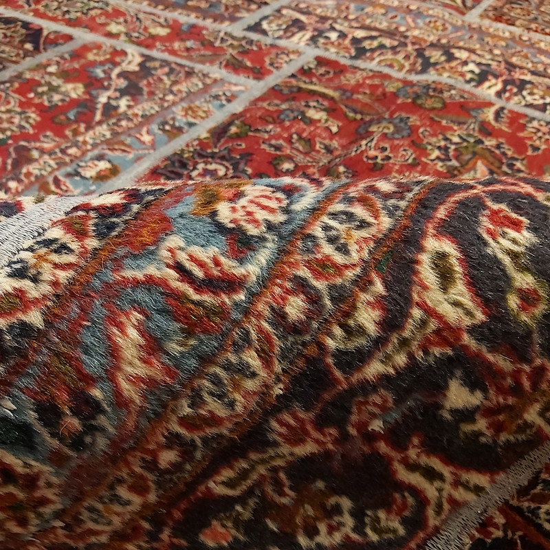 کلاژ فرش دستبافت سه متری مدل چهل تکه کد N.K.P.CO.C28