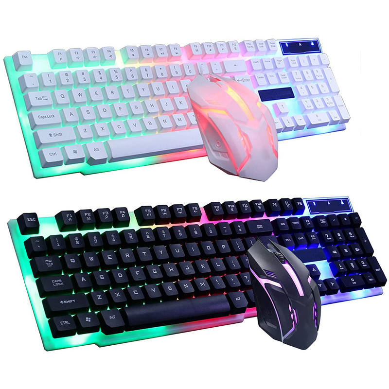 کیبورد و ماوس گیمینگ لایماید مدل GTX-300، سوئیچ ممبران، Full-size، نورپردازی LED RGB
