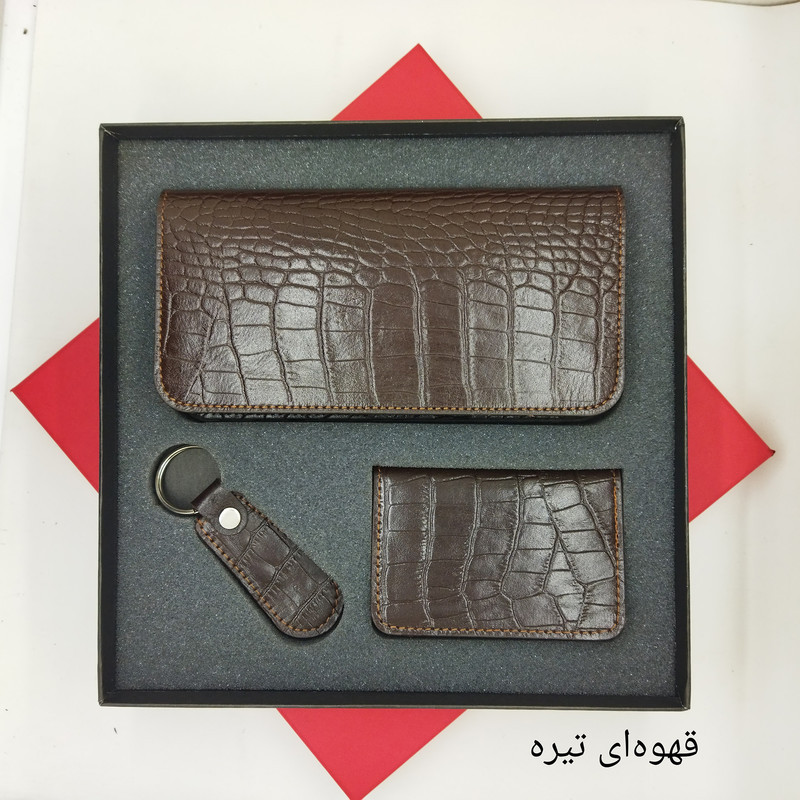 ست هدیه چرم دیاکو مدل 255coro