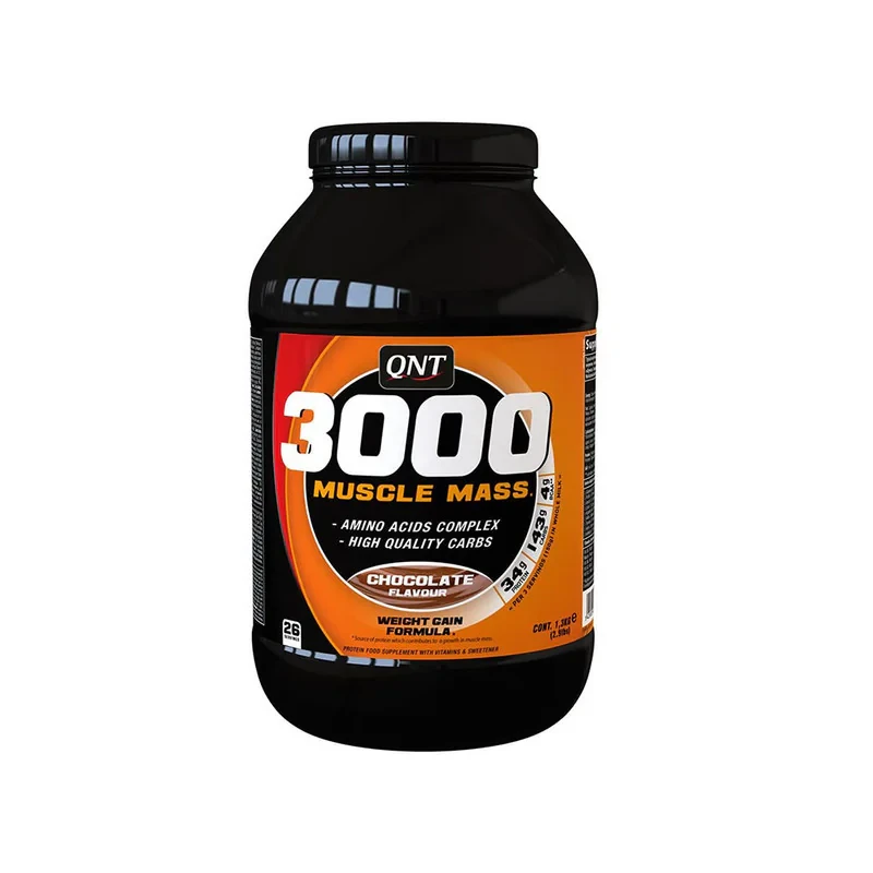 گینرماسل مس 3000 طعم شکلات کیو ان تی - 2000 گرم